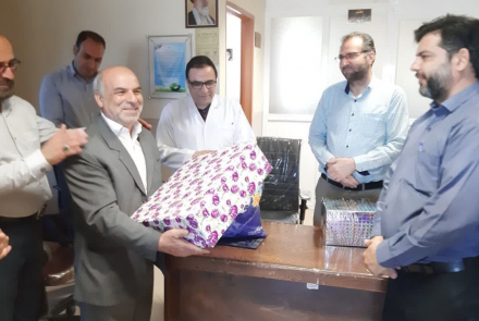 برگزاری مراسم جشن بازنشستگی