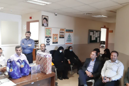 برگزاری مراسم جشن بازنشستگی